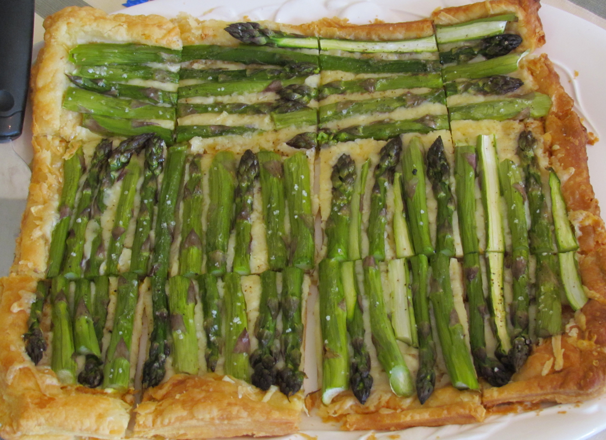 Asparagus Gruyere Tart