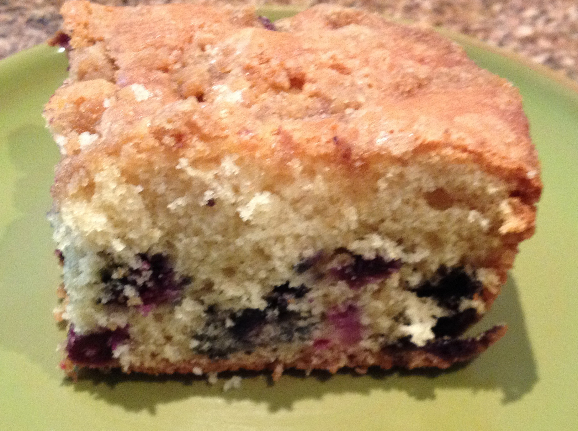 Wicked Blueberry Coffee Cake