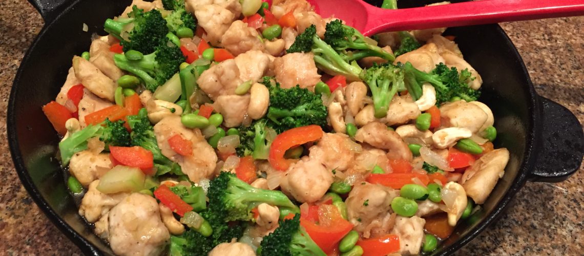 Honey Cashew Chicken