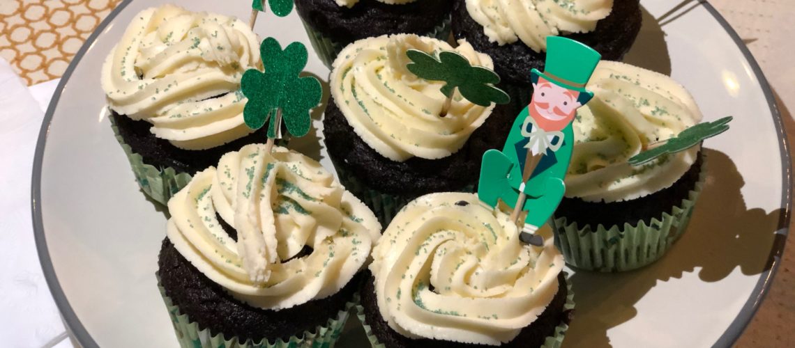 Irish Cupcakes