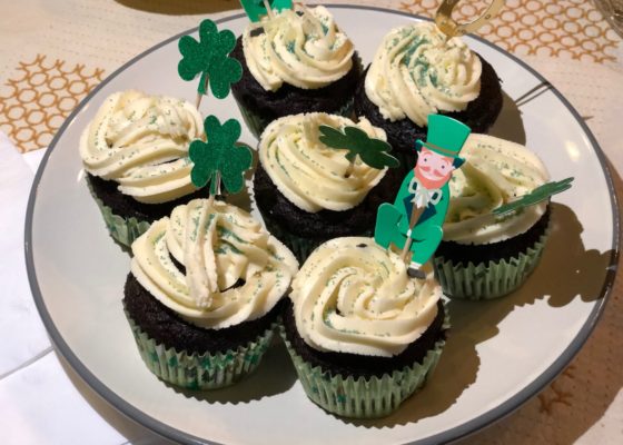 Irish Cupcakes