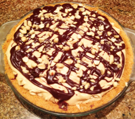 Peanut Butter and Chocolate Pie