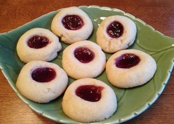 Thumbprint Cookies