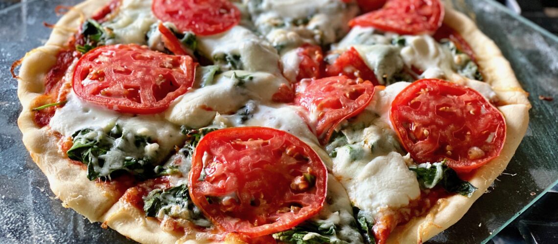 Spinach Ricotta Pizza