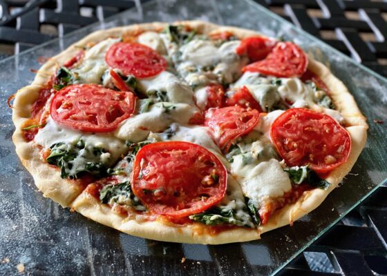 Spinach Ricotta Pizza